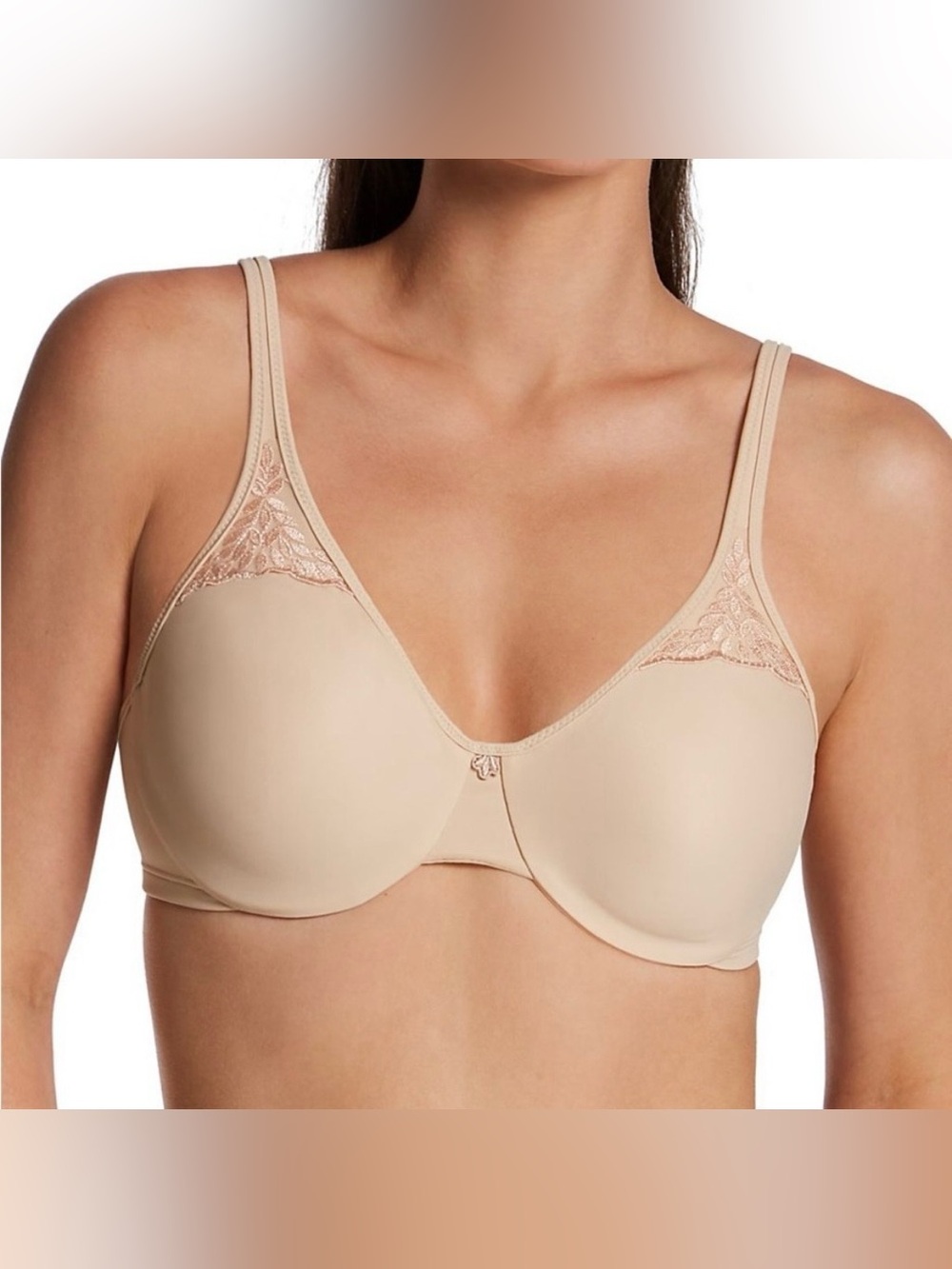 Bali Passion For Comfort Neutral Underwire Minimizer Bra Women’s Size 40C